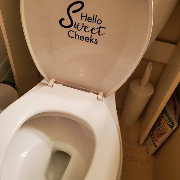 Hello Sweet Cheeks Decal - Picture 2 of 2